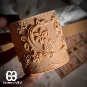 استوانه کوچک طرح دار