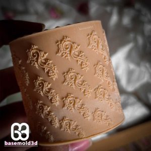استوانه کوچک طرح دار