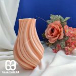 بیس قالبسازی شمع گلدون پیچ