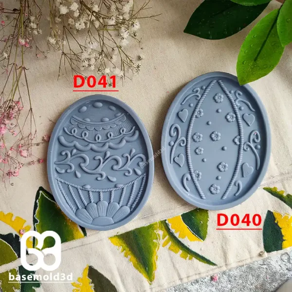 بشقاب تخم مرغی - D040