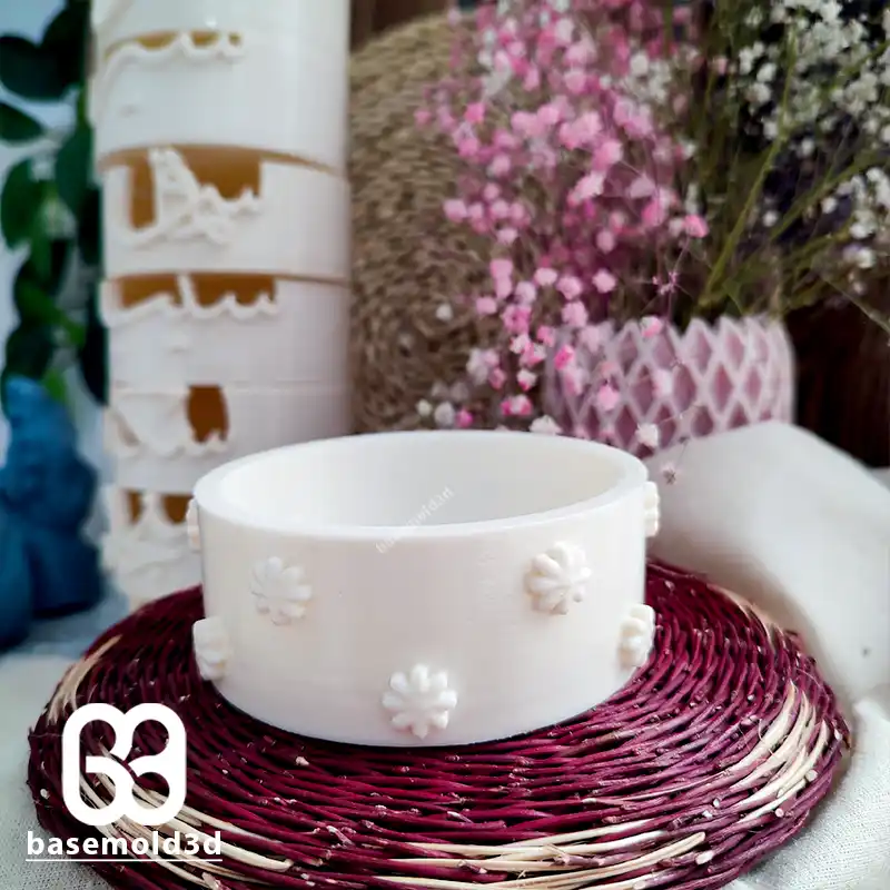 ظرف بابونه - D042