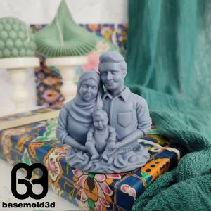 بیس قالبسازی خانواده نمونه اسلامی_ C107