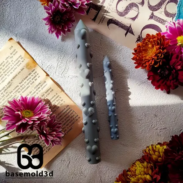 شمع قلمی قلبی - C1105